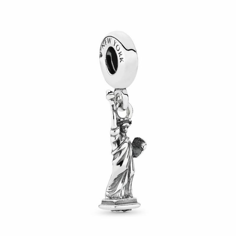 Pandora Statue Of Liberty Dangle Charm Ireland - Sterling Silver - 615240FQY